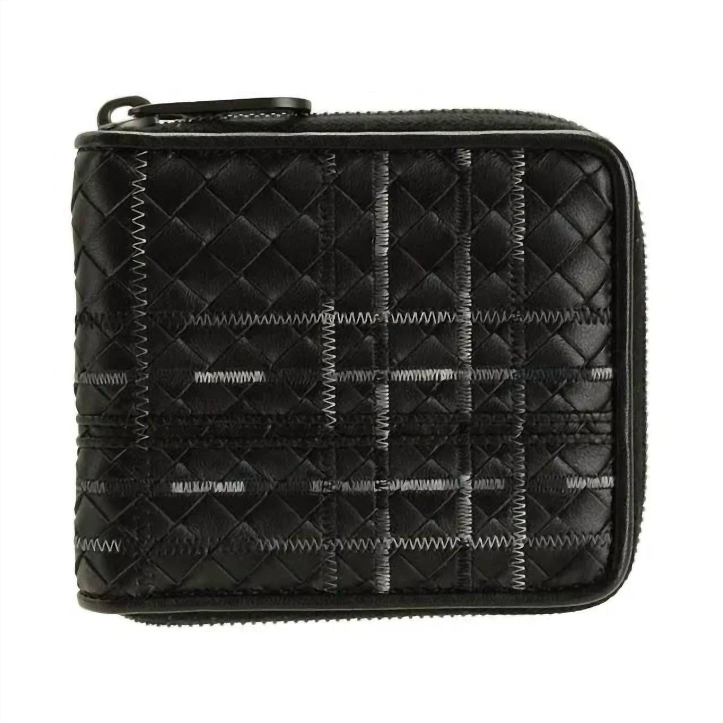 Women's Intrecciato Zip Around Wallet