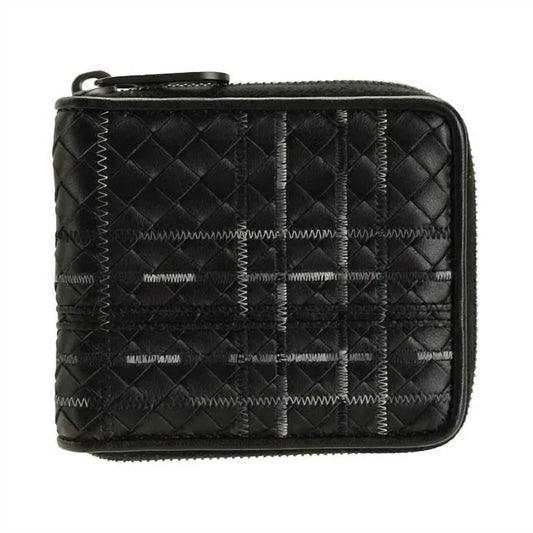 Women's Intrecciato Zip Around Wallet