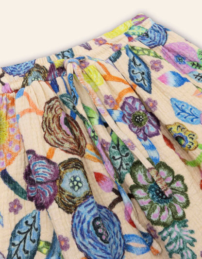 Girl's Skills Floral Skirt