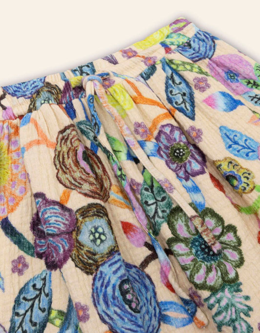 Girl's Skills Floral Skirt