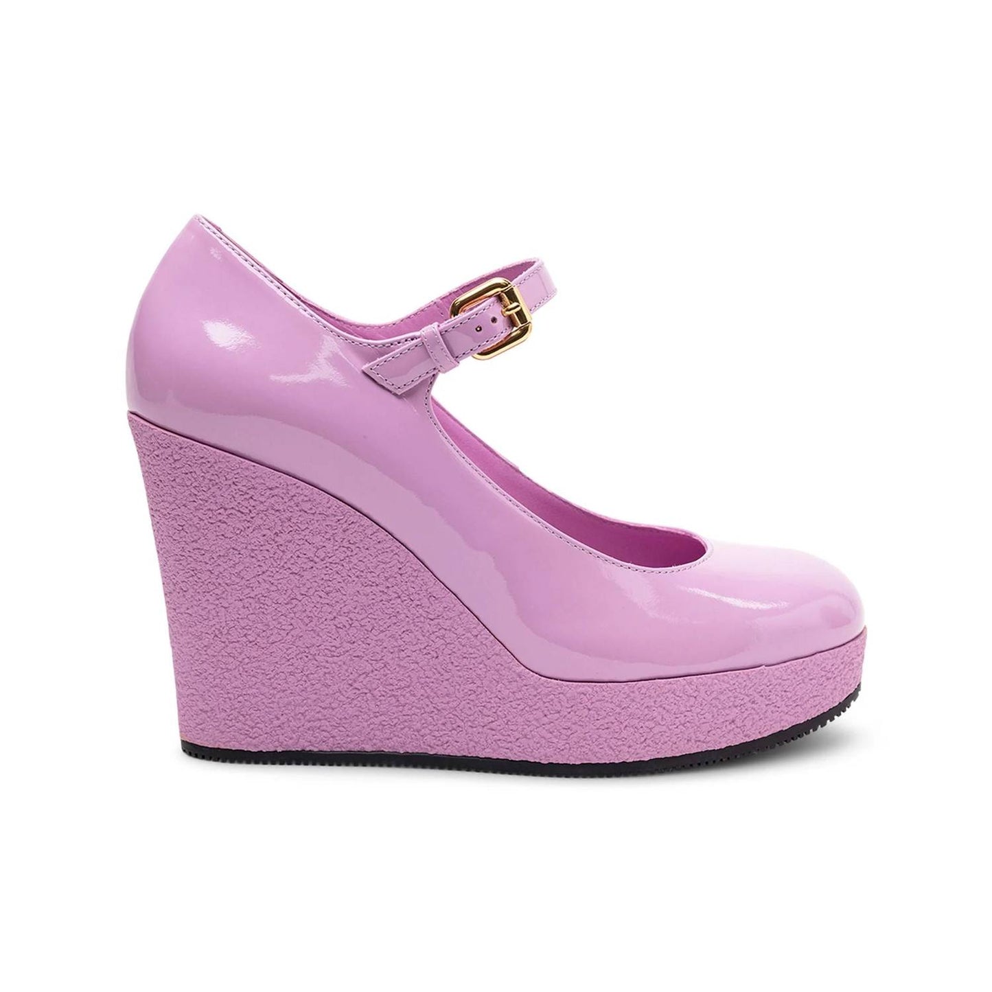 Women's Leather Wedge Pumps