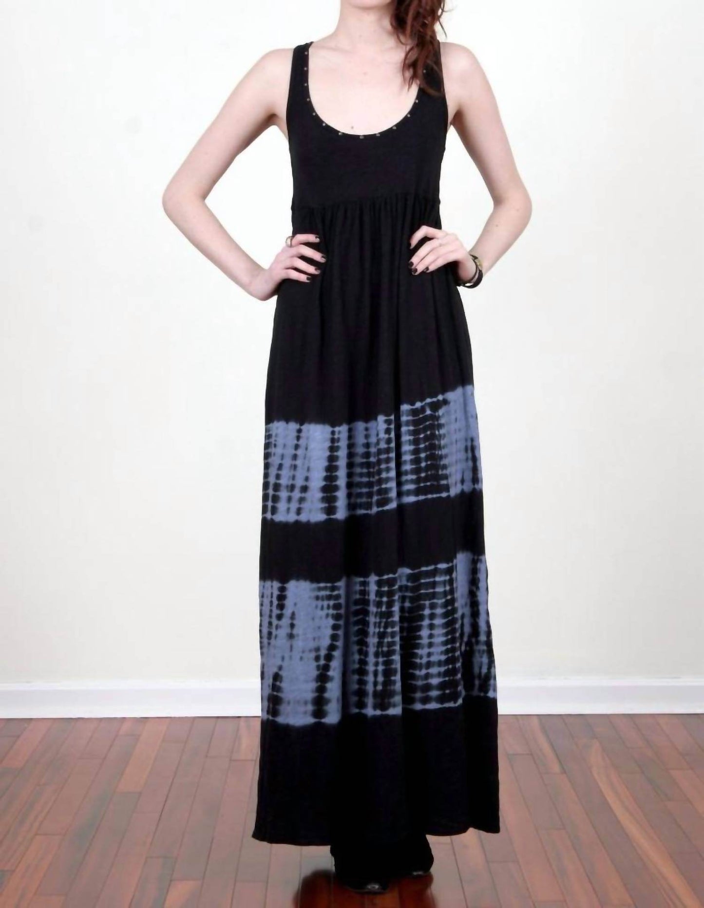 Tough Luv - Tie Dye Cotton Maxi Dress - Rack Hunt -