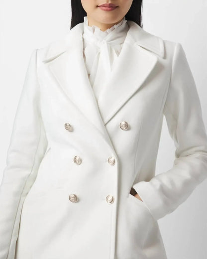White House Black Market - Double-breasted Peacoat Blazer - Rack Hunt