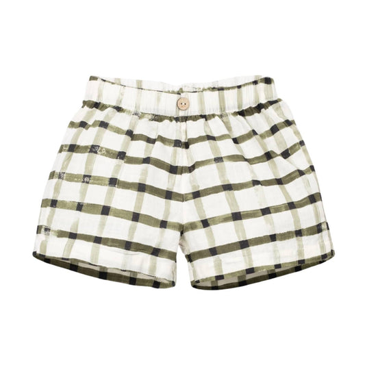 Boys Jersey T-shirt And Printed Woven Shorts Set