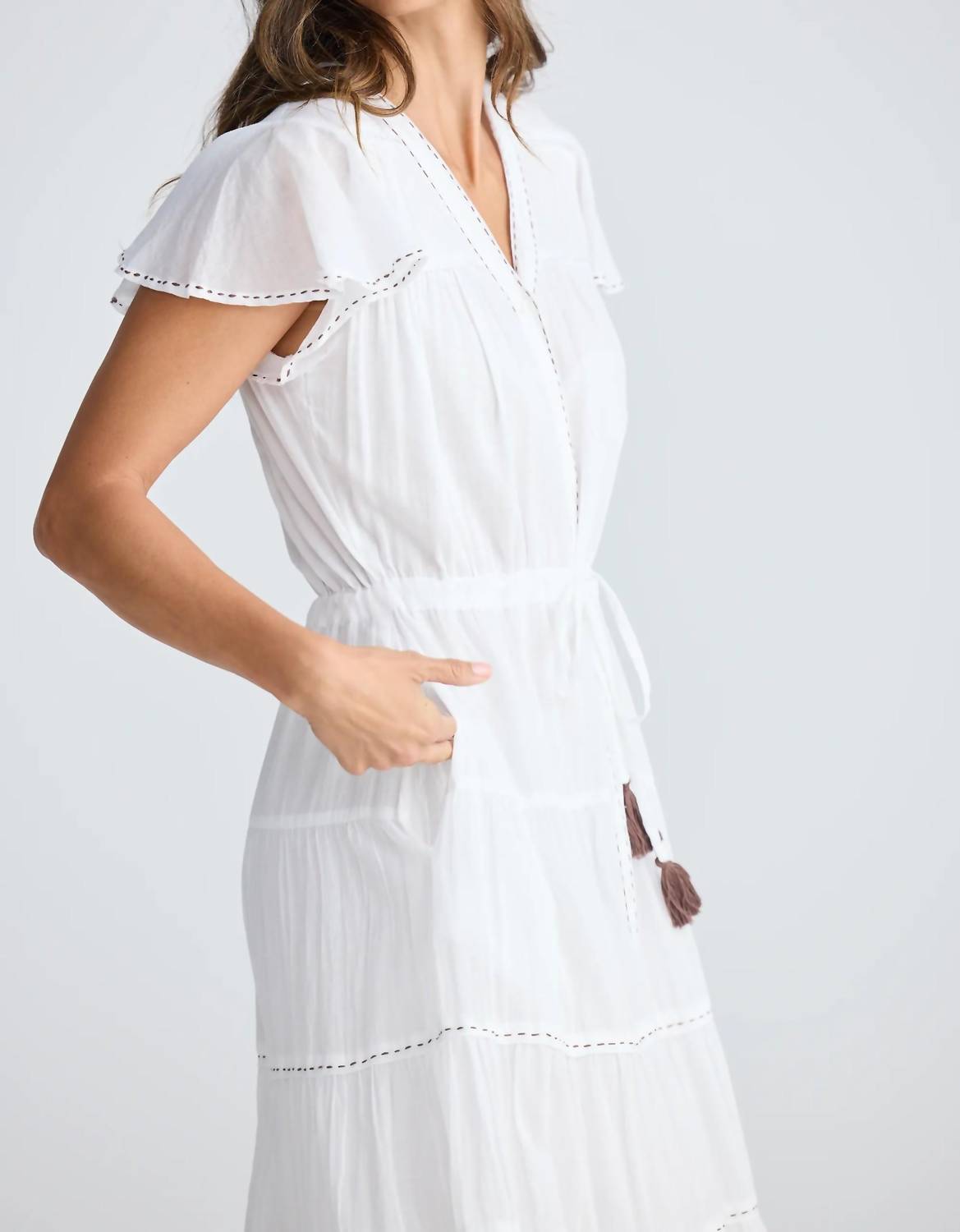 Delilah V-neck Dress