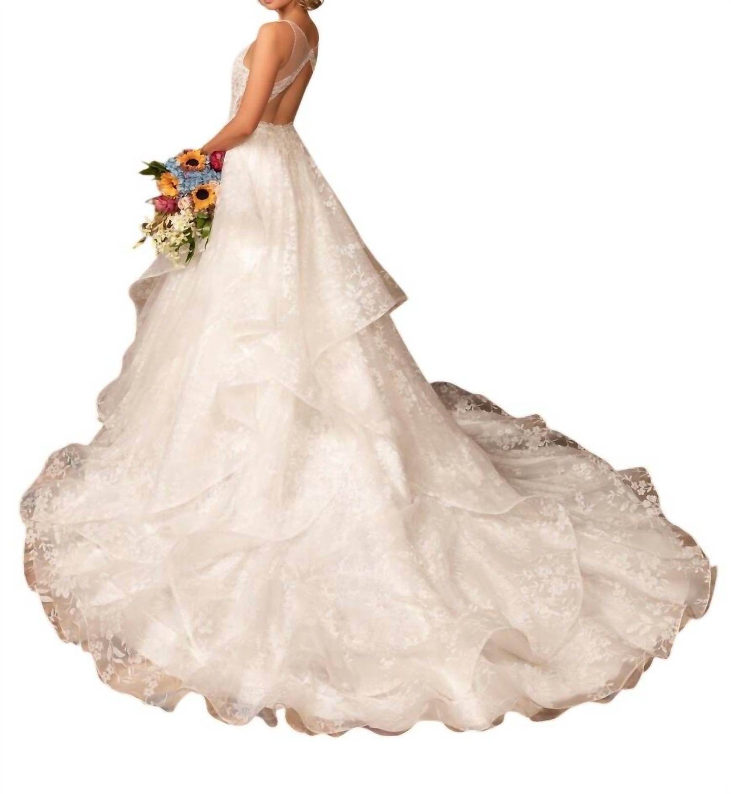 Kitty Chen Couture - Darla Ruffled Ball Gown - Rack Hunt