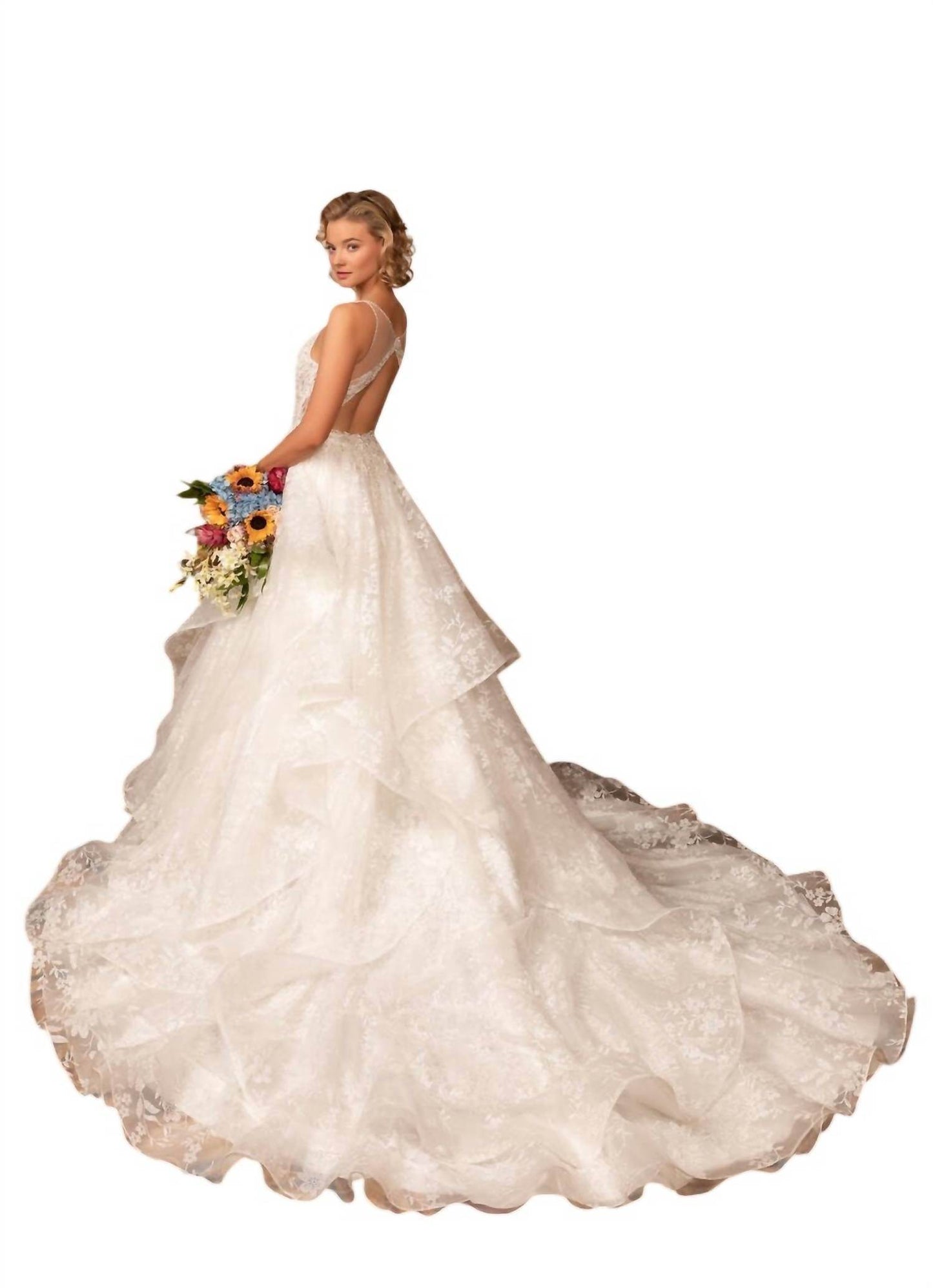 Kitty Chen Couture - Darla Ruffled Ball Gown - Rack Hunt