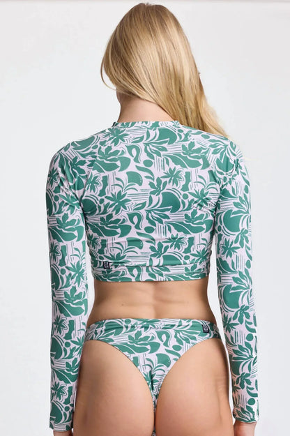 Jolyn - Moana Long Sleeved Crop Rashguard Top - Rack Hunt