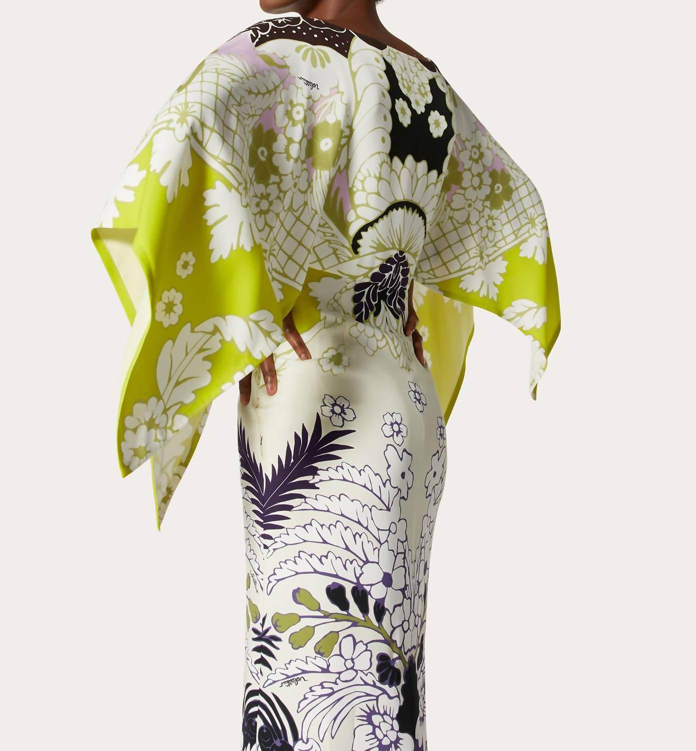 Valentino - Women's Tropical Word Arazzo Dress - Rack Hunt -