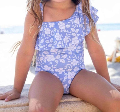 Blueberry Bay swimwear - Girls Beliza One-Piece Swimsuit Set - Rack Hunt