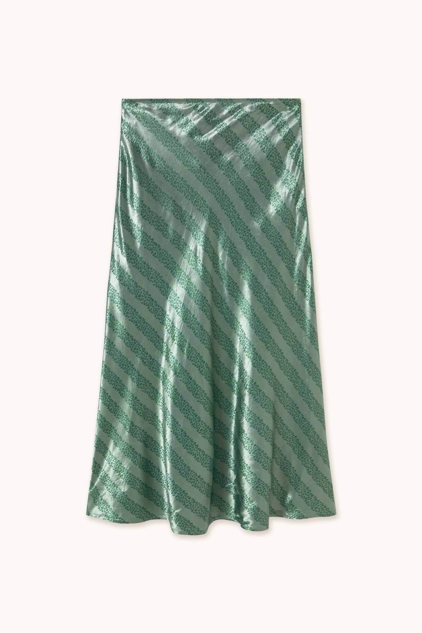 The Tiny Big Sister - Flowers Bias Cut Skirt Washed - Rack Hunt -