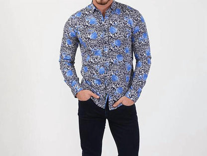 Vine And Rose Button Down Shirt