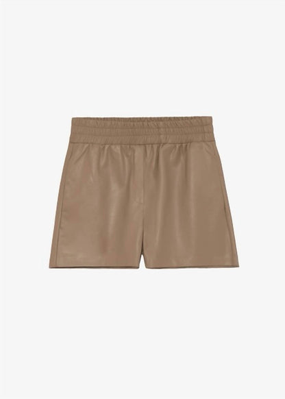 Blanchard Vegan Leather Shorts