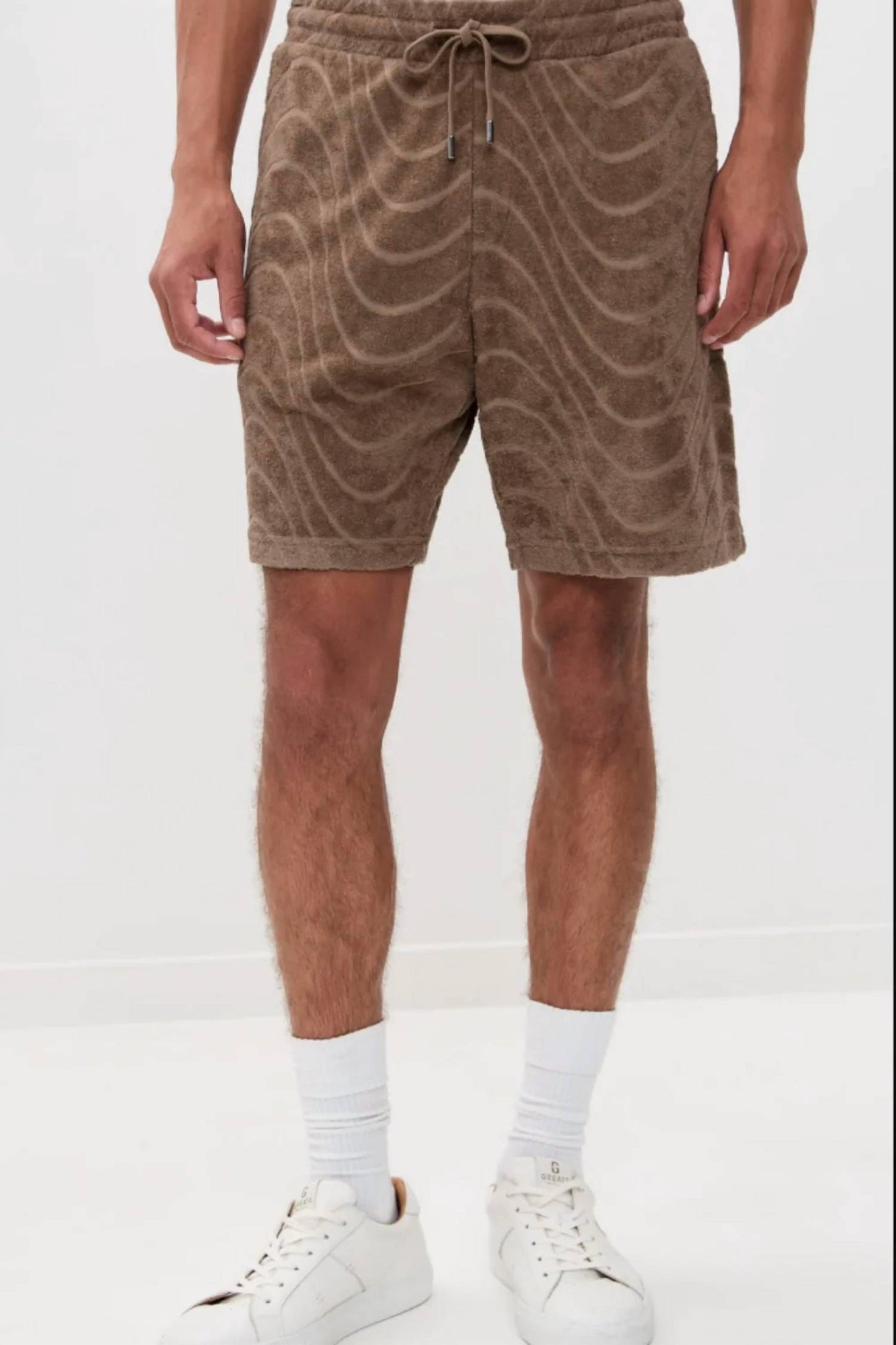Augusto Cotton Blend Fibra Jacquard Short