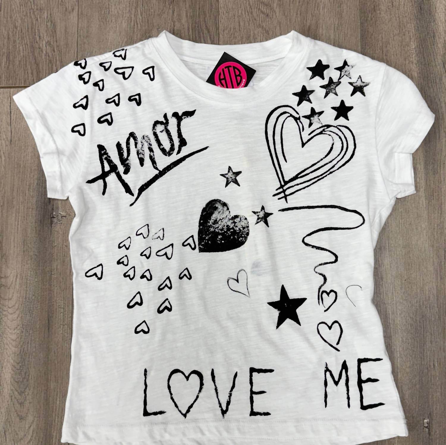 Just Madison - Madz Grafitti Short Sleeve Tee - Rack Hunt