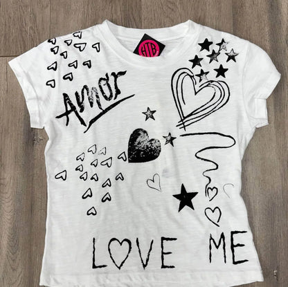 Just Madison - Madz Grafitti Short Sleeve Tee - Rack Hunt
