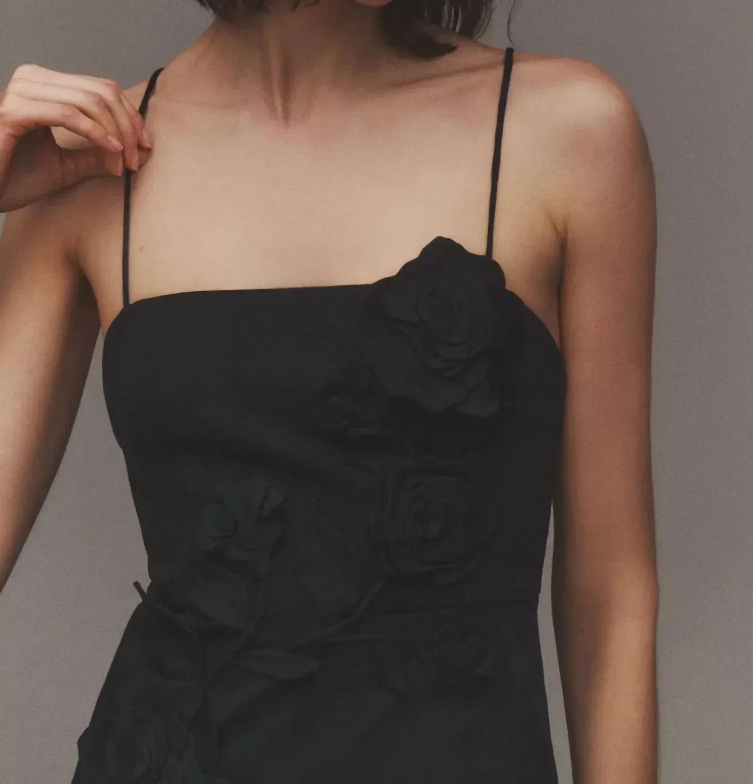 BHLDN - Women's 3d Floral Column Midi Dress - Rack Hunt