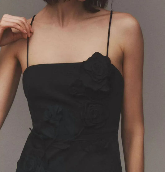 BHLDN - Women's 3d Floral Column Midi Dress - Rack Hunt