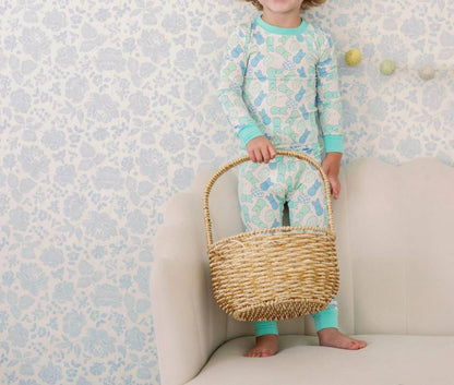 Kids Rockin Bunny Bamboo Pajama Set