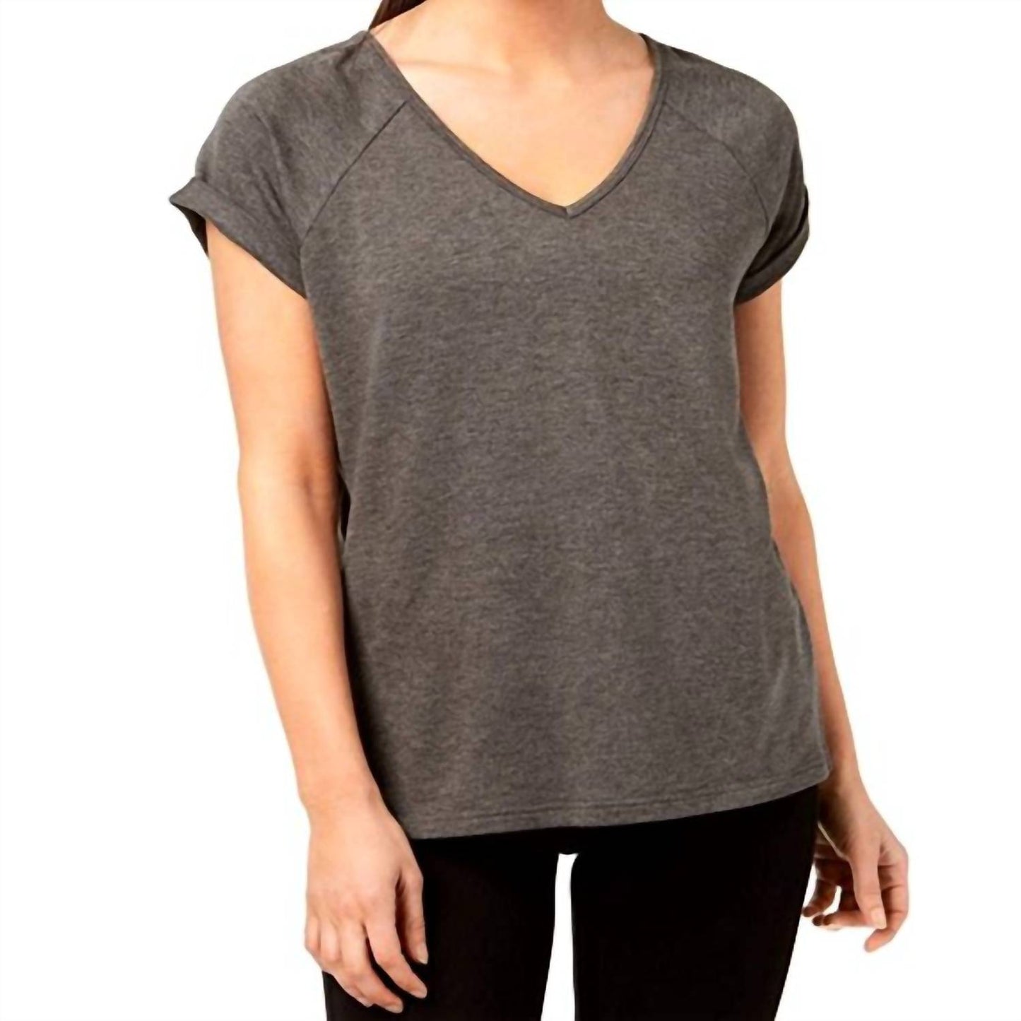 Yogo Shoulder Sleeve V Neck Blouse