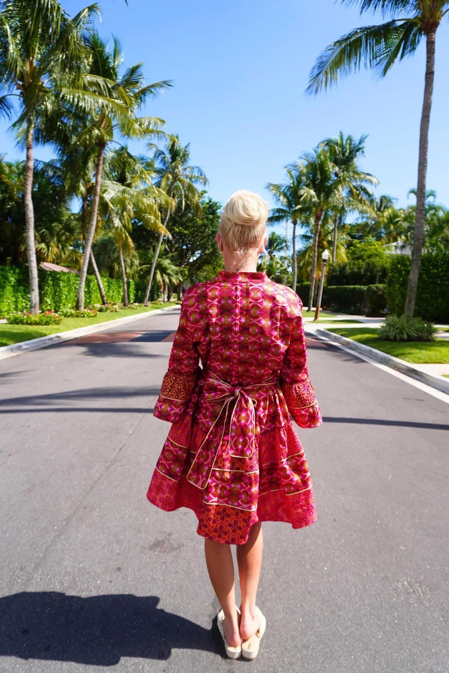 Pep's Cannes - Pompadour Boubou Mini Dress - Rack Hunt