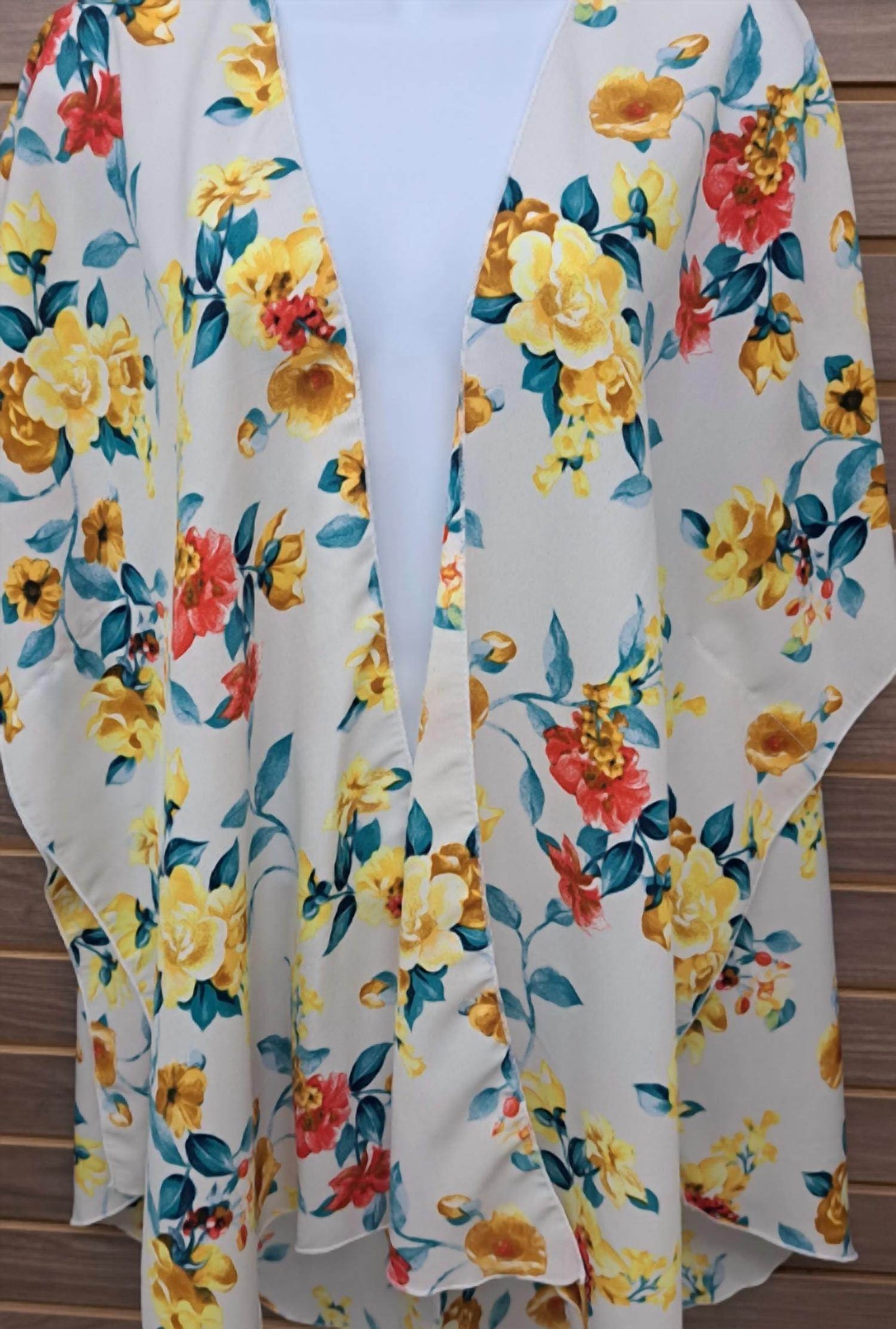 Sweet Adelyn - Women's Floral Lightweight Shawl - Rack Hunt