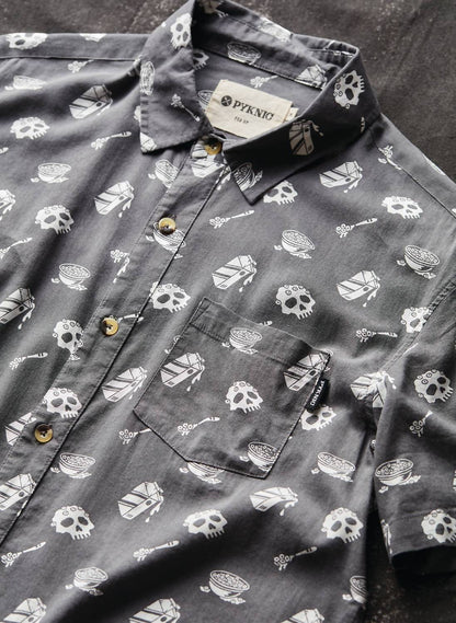 Unisex Cereal Killer Casual Button Down Shirt
