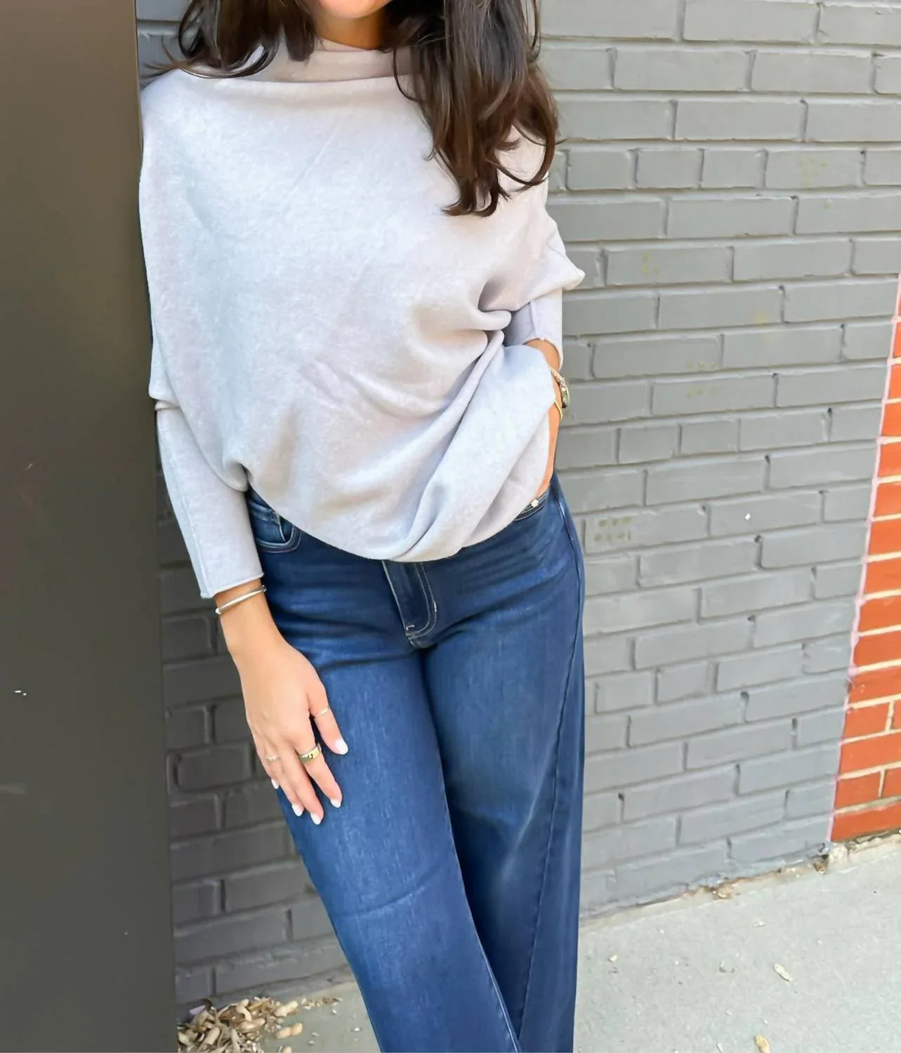 Lilbelle Charlotte - Women's Gia High Rise Wide Leg Jeans - Rack Hunt