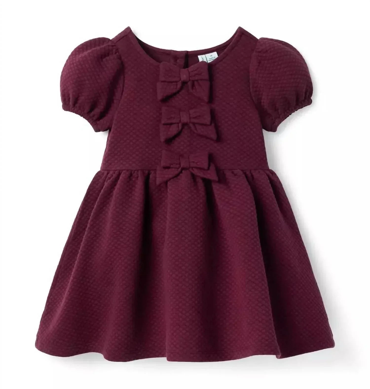 Janie and Jack - Kid's Quilted Bow Dress - Rack Hunt