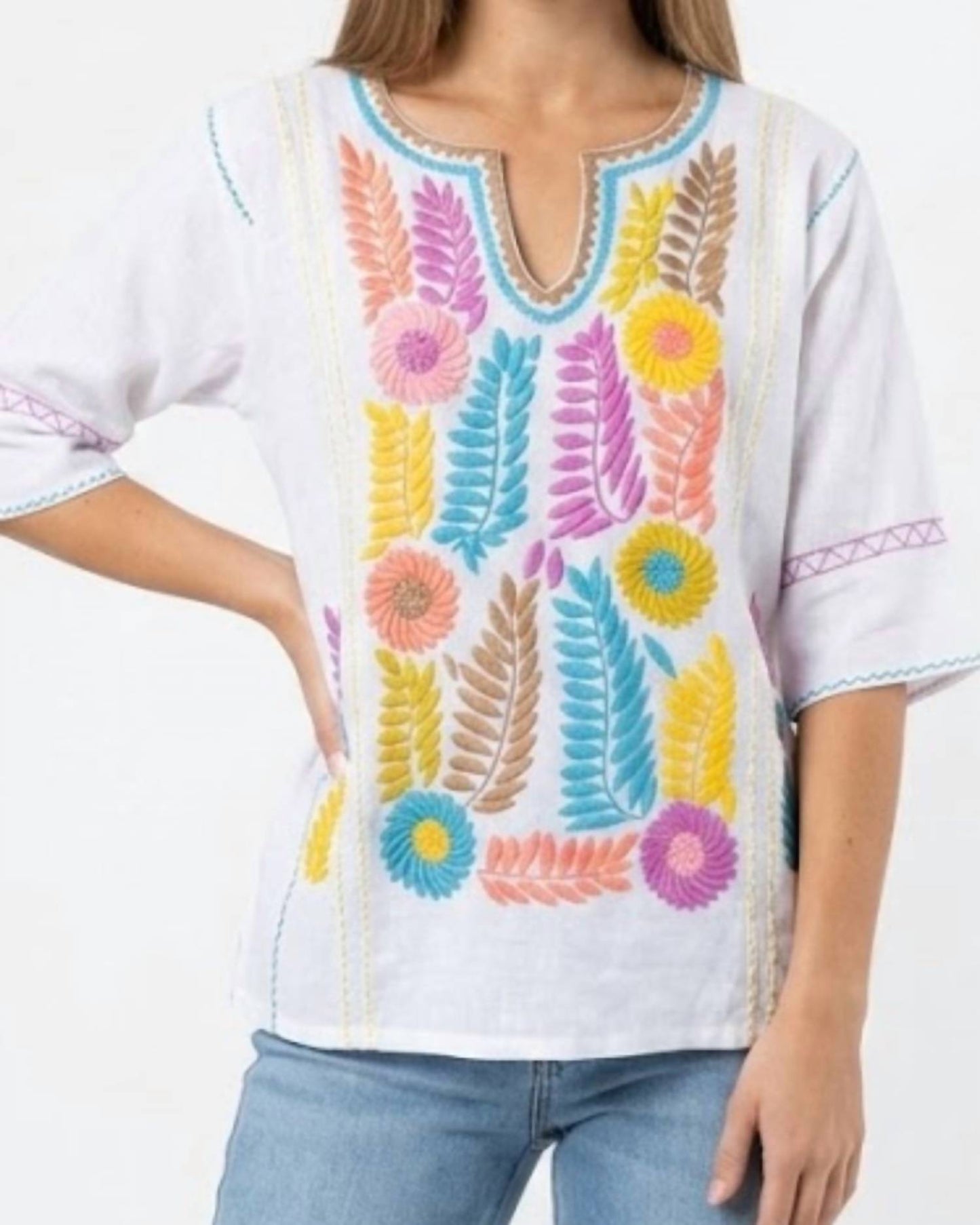 Gloria Emboidered Blouse