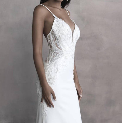 Embroidered Appliques Gown