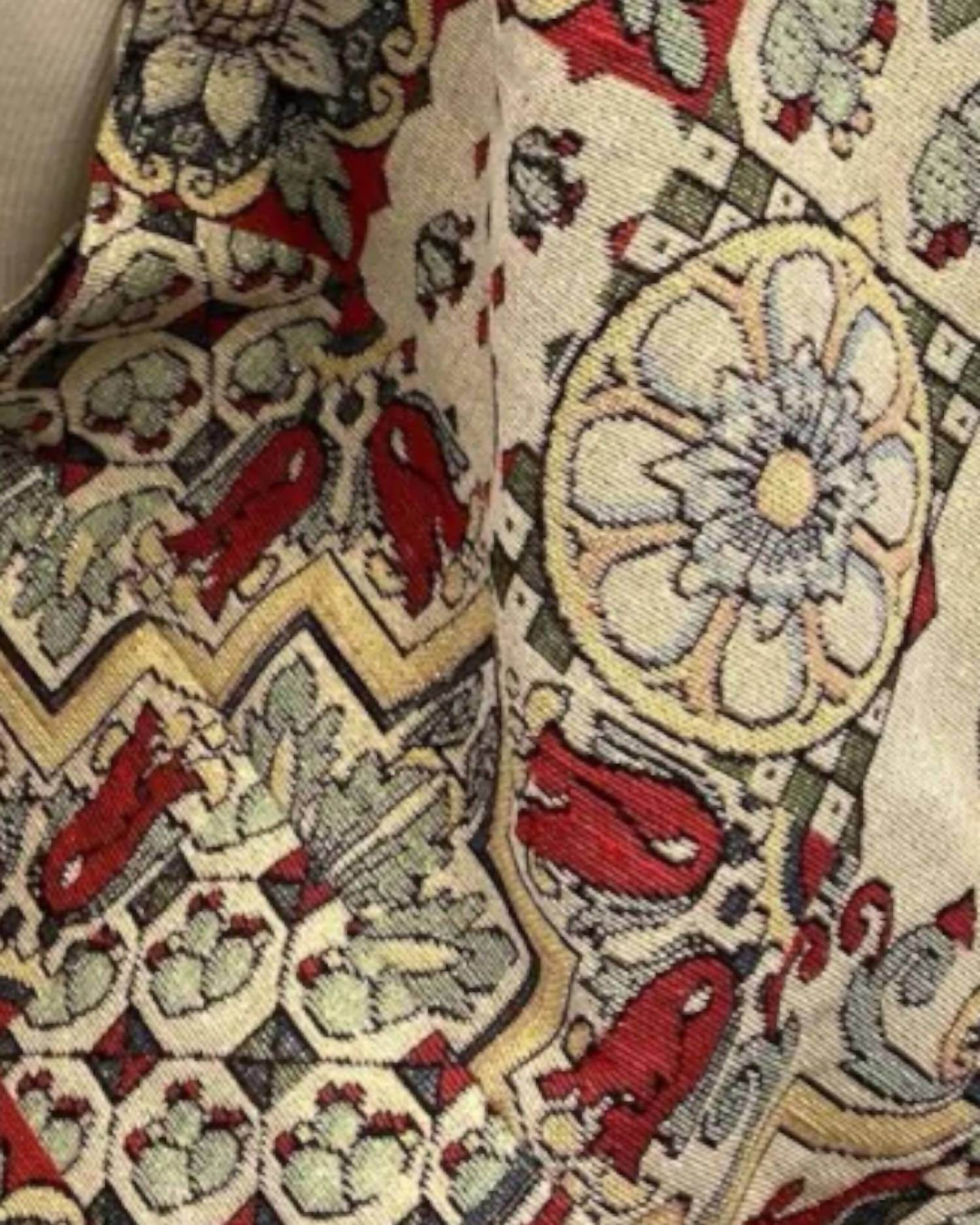 Jijou Capri - Women's Giselle Printed Cotton Canvas Oversized Hobo Bag - Rack Hunt -