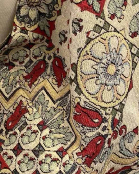 Jijou Capri - Women's Giselle Printed Cotton Canvas Oversized Hobo Bag - Rack Hunt -