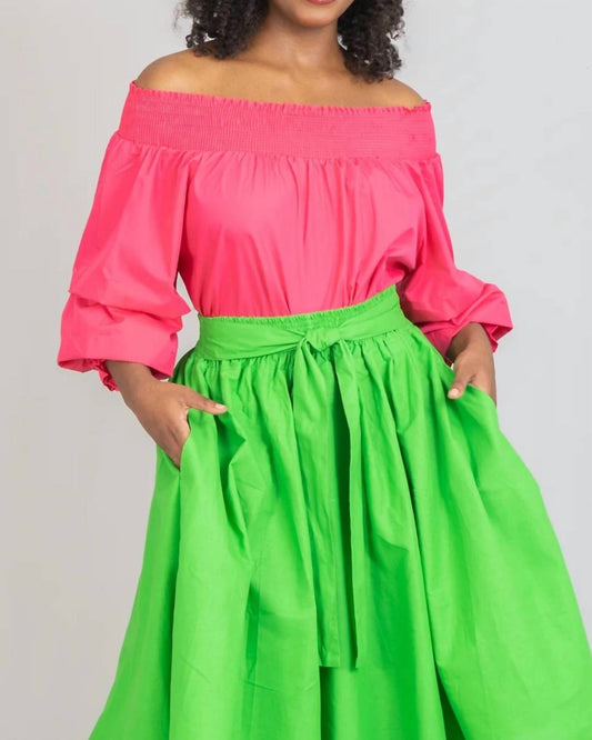 Radiant Off Shoulder Top