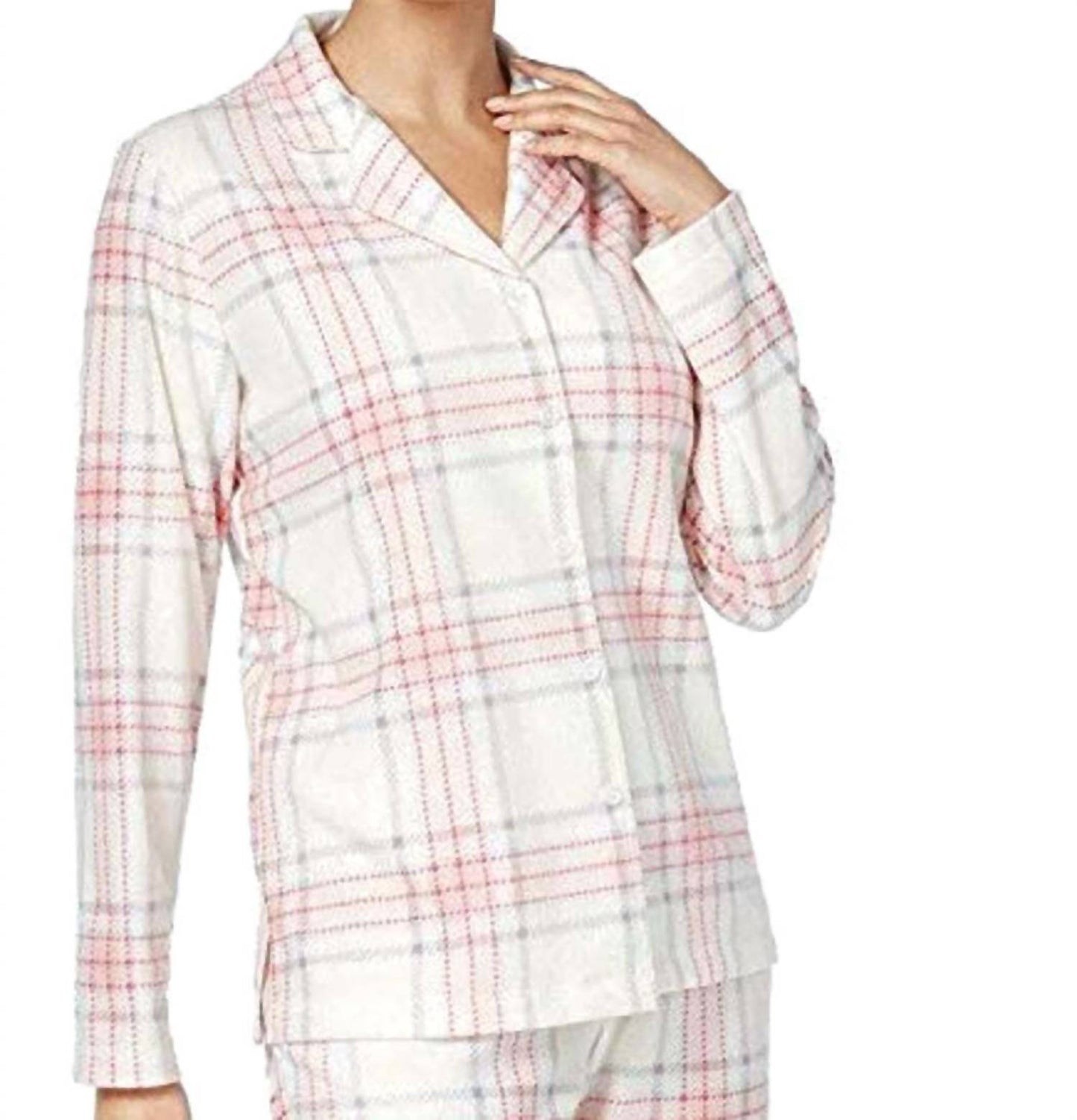 Women's Printed Long Sleeve Pajama Top