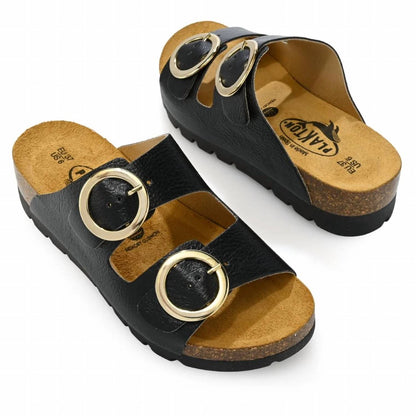 Women's Cora Slide On Dual Strap Adjustable Sandals