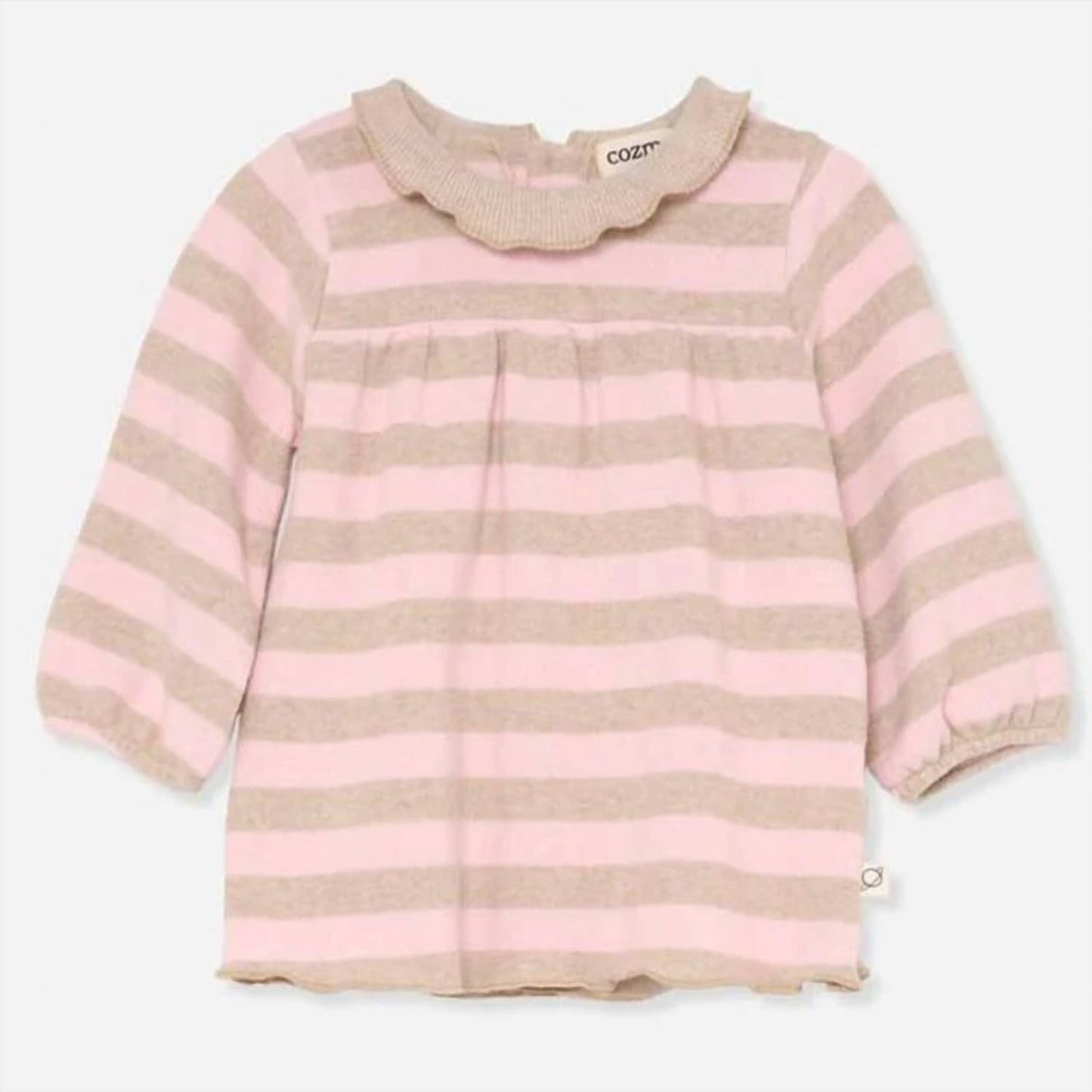 Girl's Wide Stripes Baby Dress
