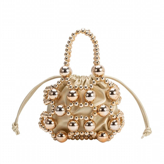 Women's Chloe Beaded Top Handle Bag