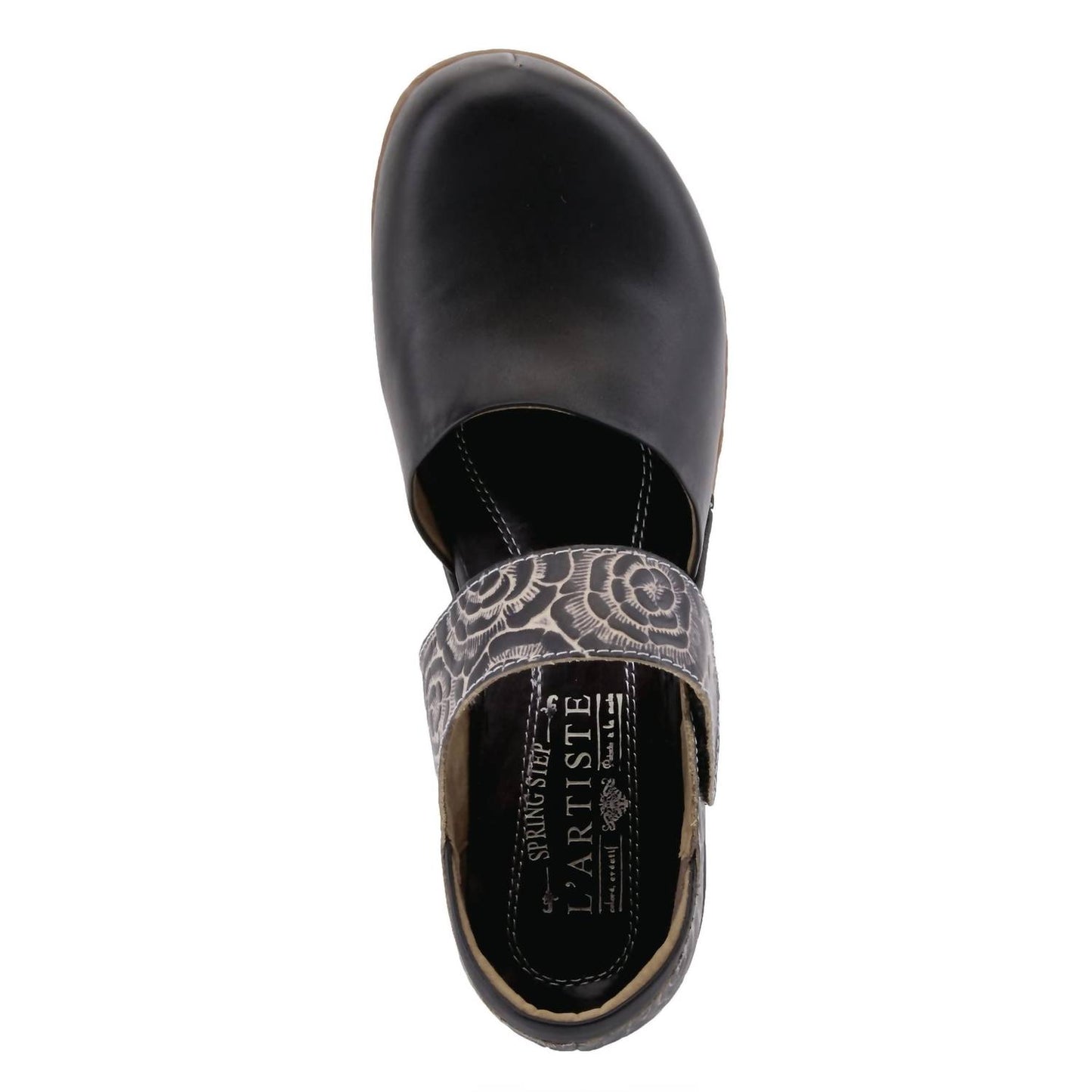 Women's Gloss-pansy Leather Mary Jane Shoes