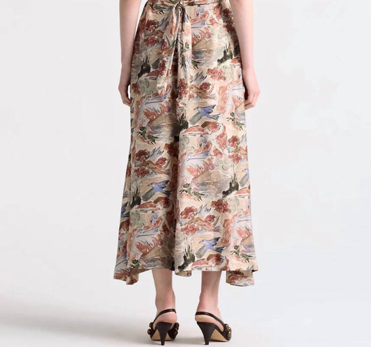 Honey Silk Mythical Print Dress