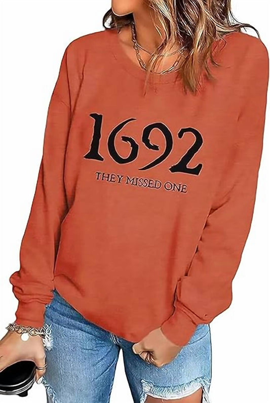 1692 They Missed One Halloween Sweatshirt