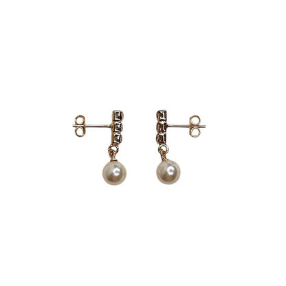 Women's Drop Pearl Earrings