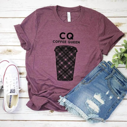 Rags & Royal - Coffee Queen Graphic Tee Shirt - Rack Hunt