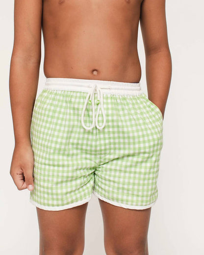 Gingham Sea Shorts