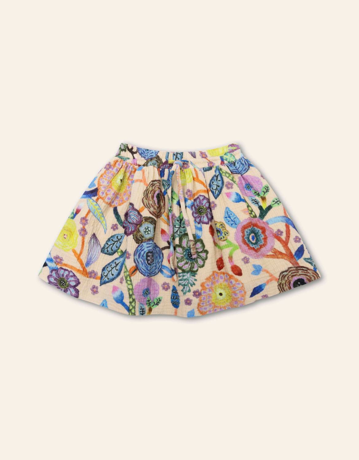 Girl's Skills Floral Skirt