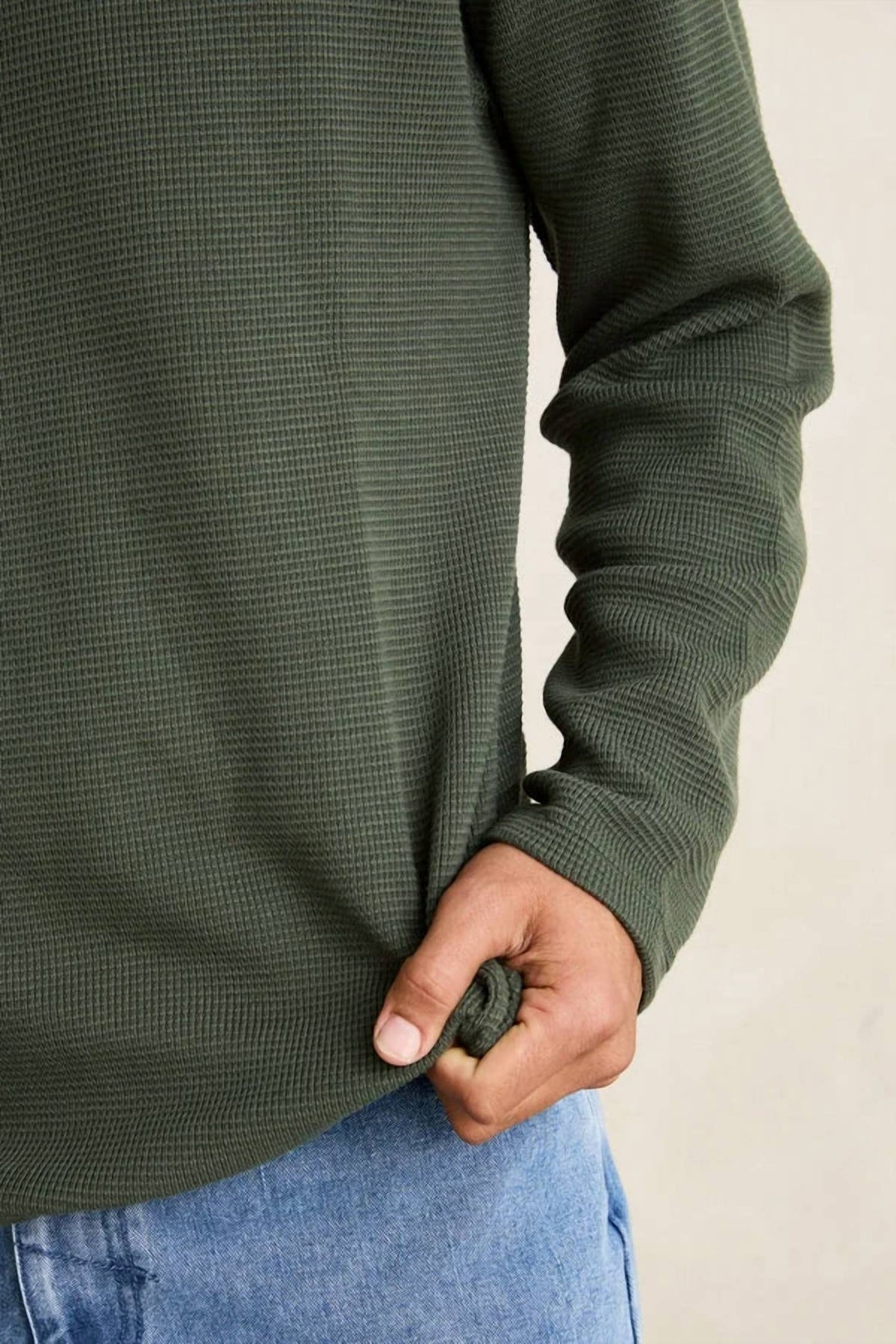 Classic Waffle Knit Tee