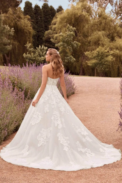 Sophia Tolli - Strapless Sparkly Princess Wedding Gown - Rack Hunt