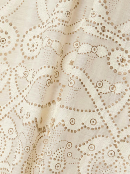 Valentina Chanderi Maxi Dress