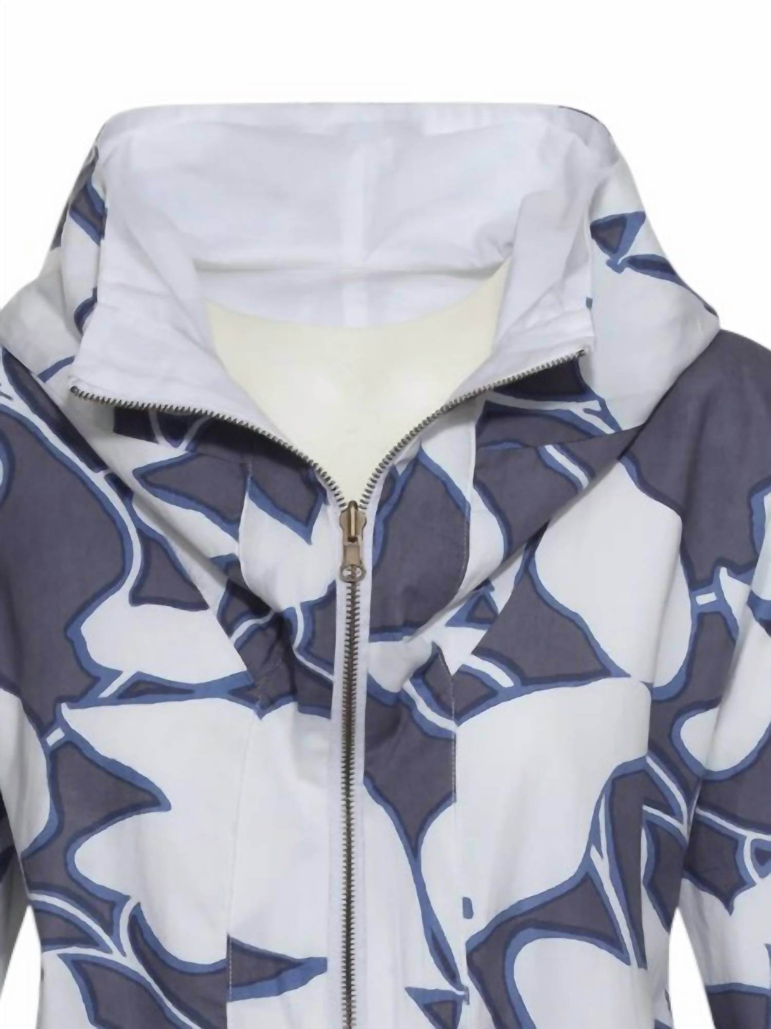 KikiSol - Women's Solid Reversible Jacket With Zipper - Rack Hunt -