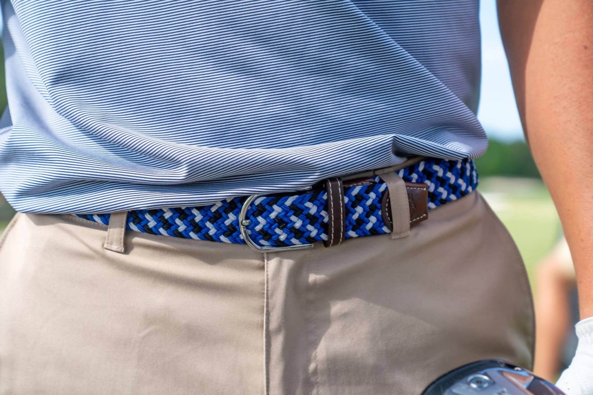 Roostas - Men's Jupiter Tri-color Stretch Belt - Rack Hunt
